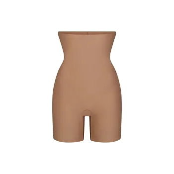 SKIMS FW24 BODY CORE SCULPT HIGH WAISTED SHORT Shapewear Bottom Women's SIENNA/Ochre