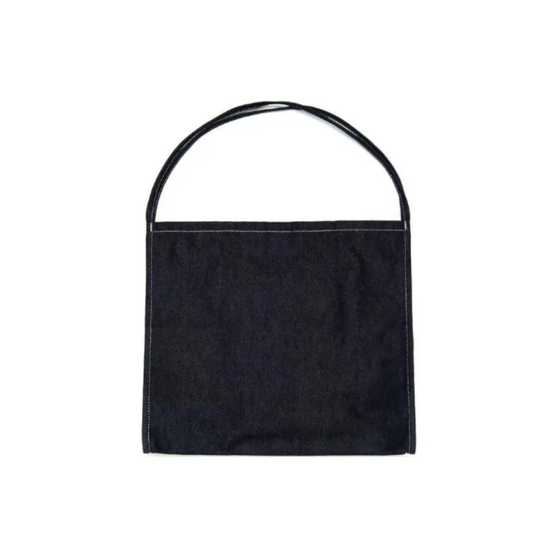 Lee Cotton One Shoulder Handbags Regular Unisex Indigo-1