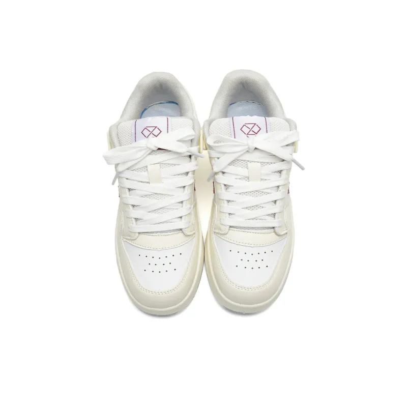 7 SEVFUN Low Top Skateboard Shoes Unisex Blue White-11