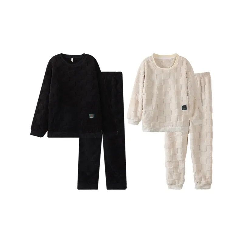 Lan Miao Pajama Set Unisex Black-3