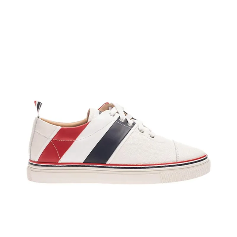 THOM BROWNE RWB Diagonal Stripe Sneakers-1
