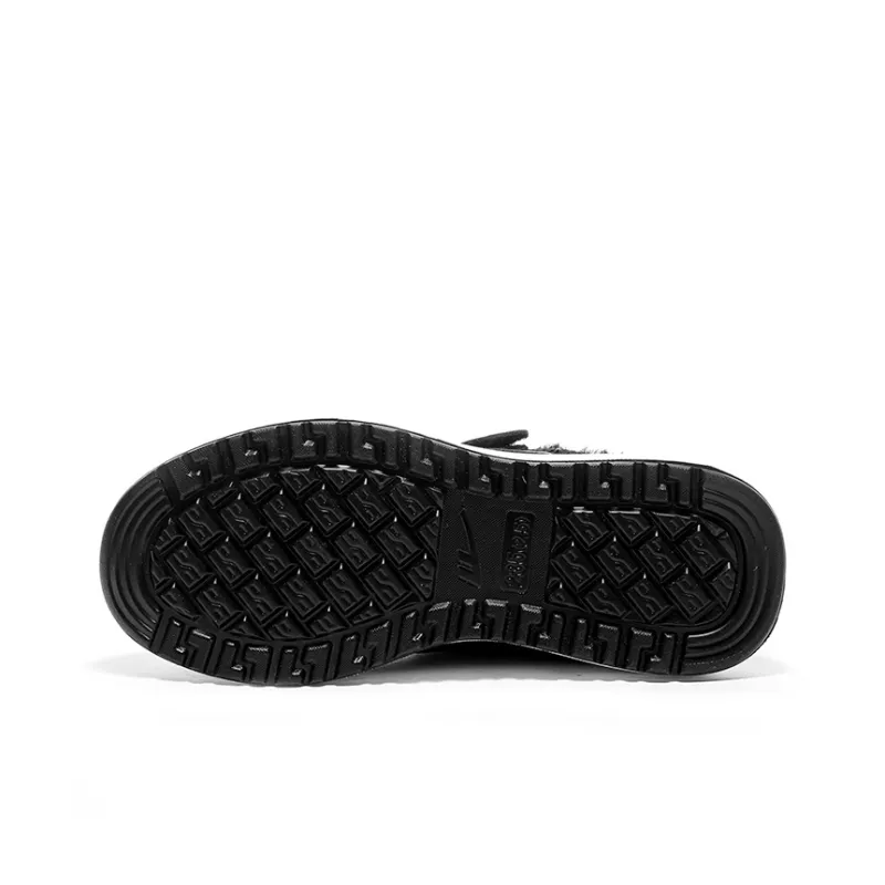 Warrior Abrasion Resistant Slip Resistant Low Top Casual Shoes Unisex Black-4