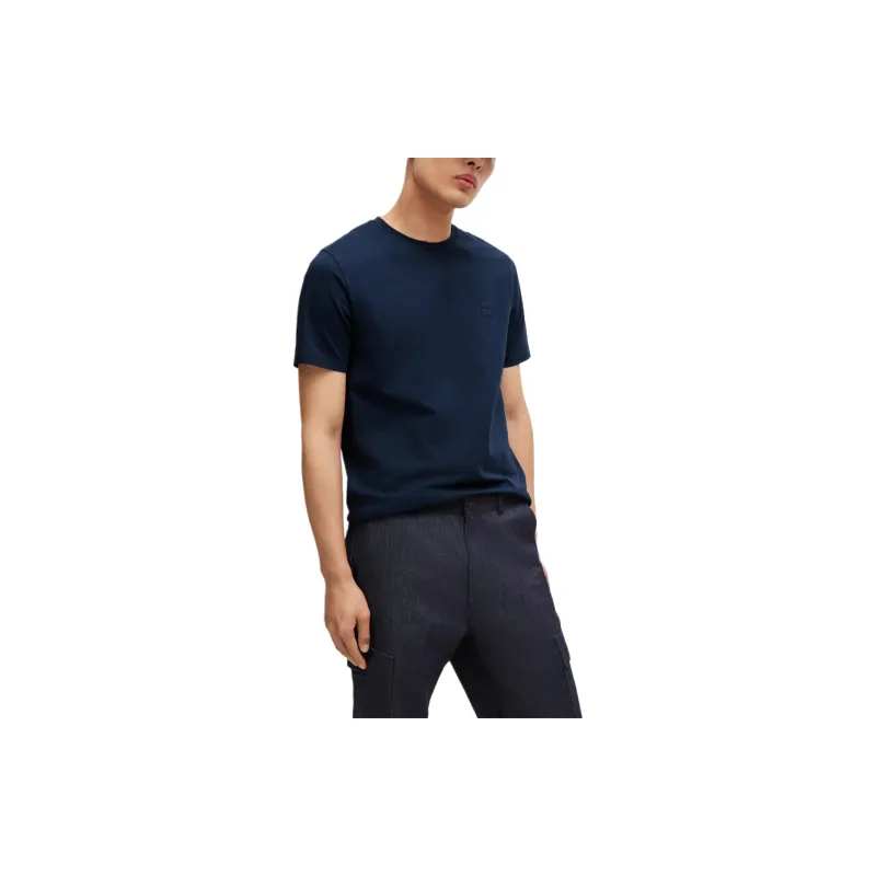 HUGO BOSS FW24 T Shirt Men's Dark Blue-2