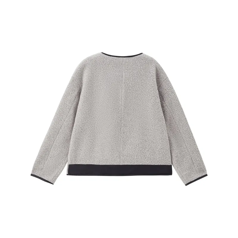 UNIQLO Coat Women's Light Heather Gray-1