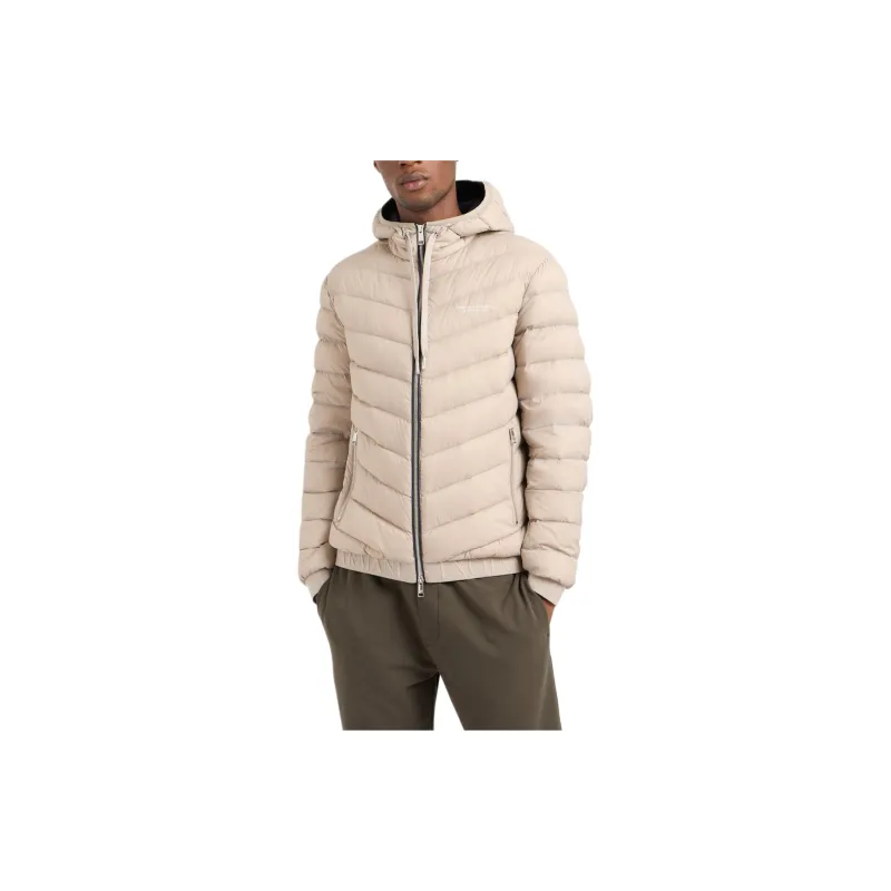 ARMANI EXCHANGEAE Down Jacket Men's Almond Milk White-1