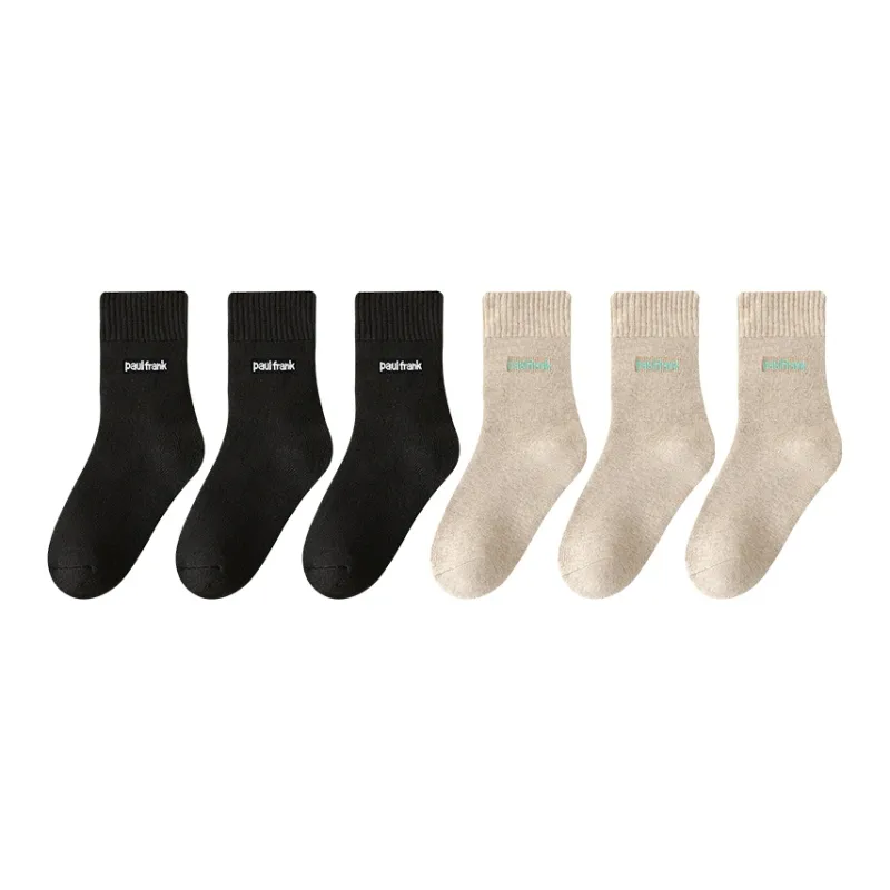 PAUL FRANK Mid Calf Socks Men's Combo Set-9