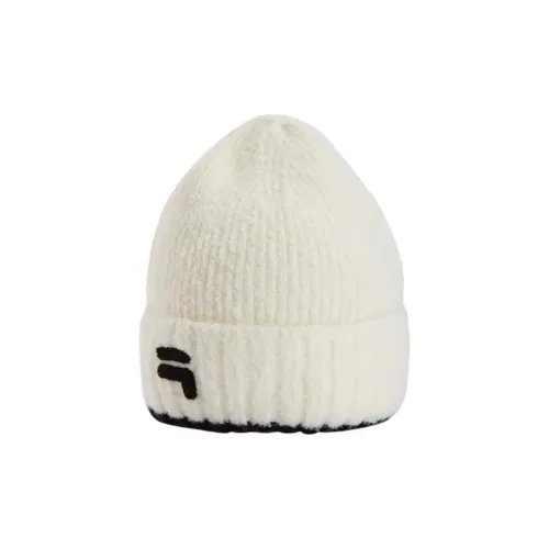 FILA FUSION Elastane Beanies Women's Vanilla White