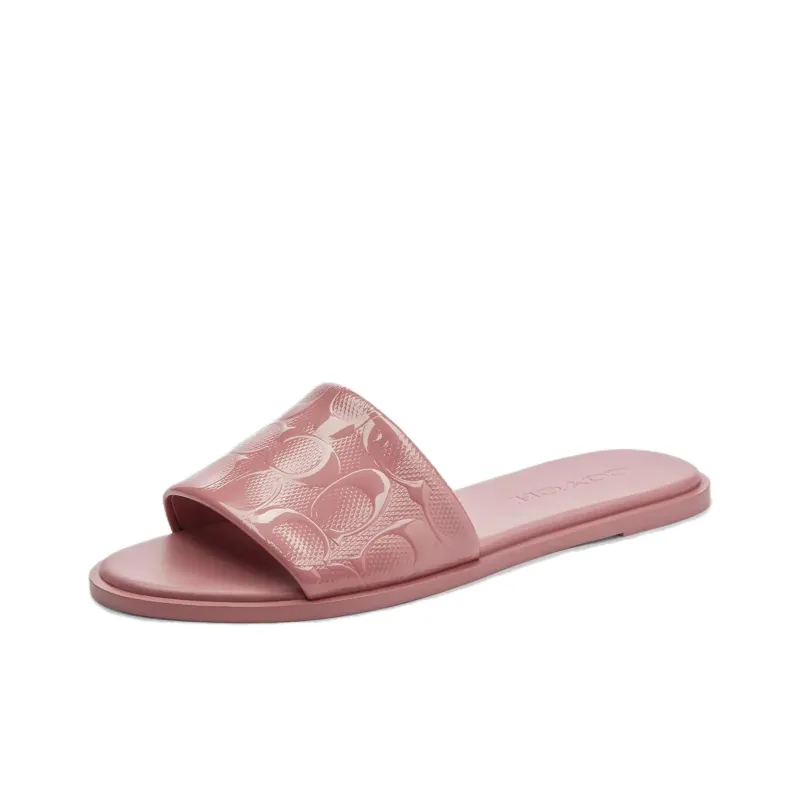 COACH Slide Slippers Women's Pink-2
