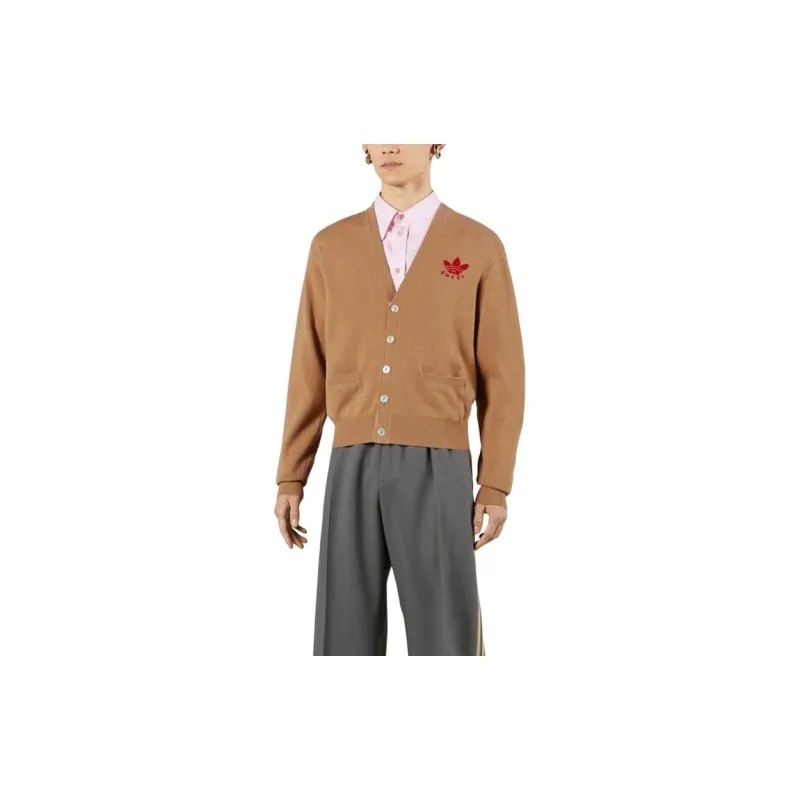 GUCCI x Adidas SS23 Sweater Men's Khaki-1