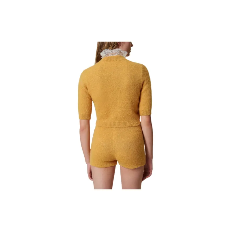 Twinset Emily Knit Mini Shorts-3