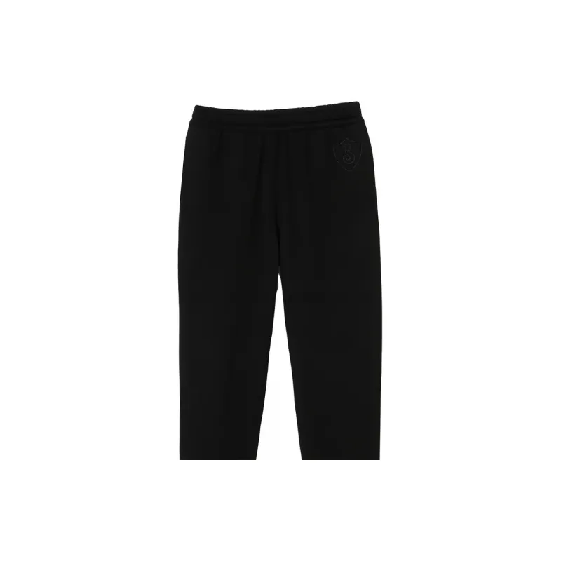 Burberry SS23 Knitted Sports Pants Women's Black-4