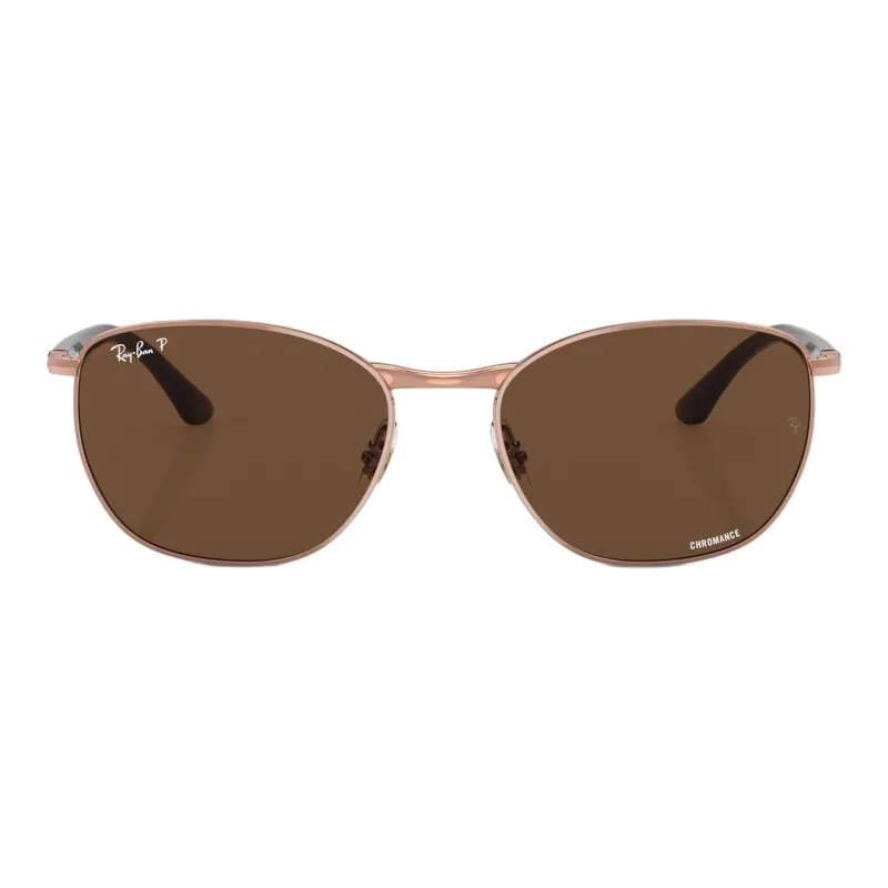 RayBan Metal Square Sunglasses Men's Pink-1