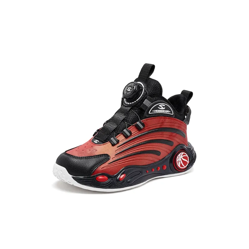 HOBIBEAR Anti Slip And Wear Resistant Warm Mid Top Children's Basketball Shoes Teenagers-9