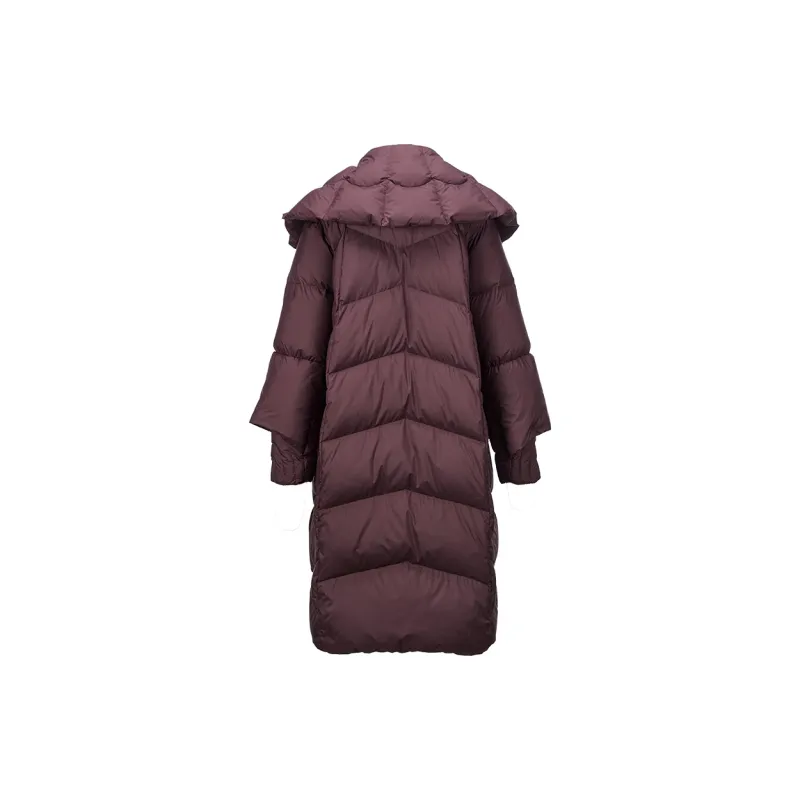 XIANGYING Down Jacket Women's Ancora Red-1