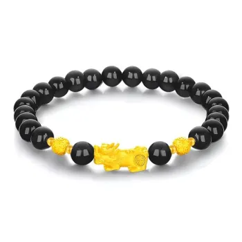Lao Feng Xiang Gold Bracelet Unisex