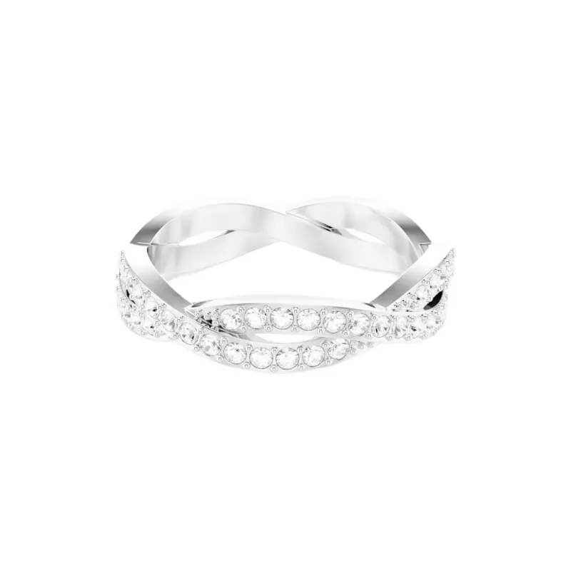 Swarovski Rhodium-Plated Rings Women's Silver-1