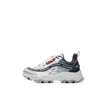 LINING YOUNG Cushioning Low Top Kids Lifestyle Shoes Standard White Kids'