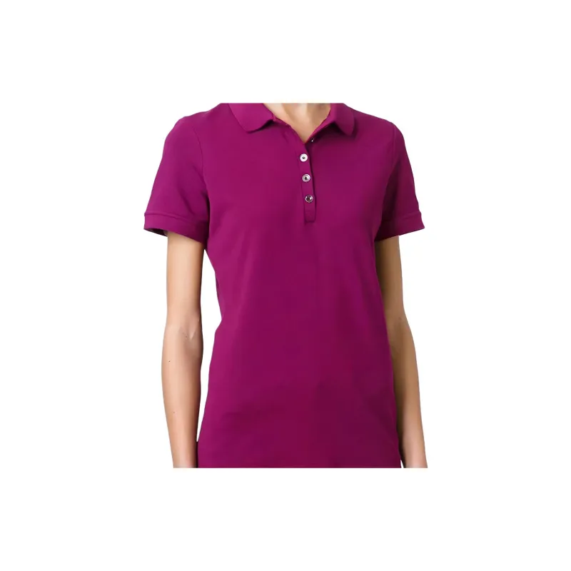 Burberry Polo Shirt Women's Magenta-3