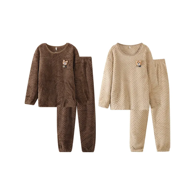 Lan Miao Pajama Set Unisex Black-8