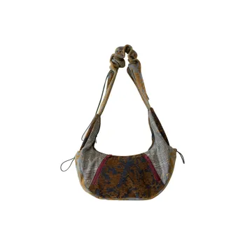 The HOUSE Yimazato Fabric Crossbody Bag Women's Plaid Multicolor