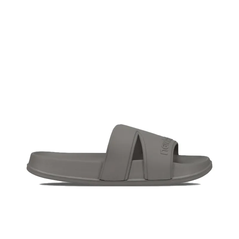 New Balance Slip Resistant Shock Absorbers Slide Slippers Unisex Gray-1