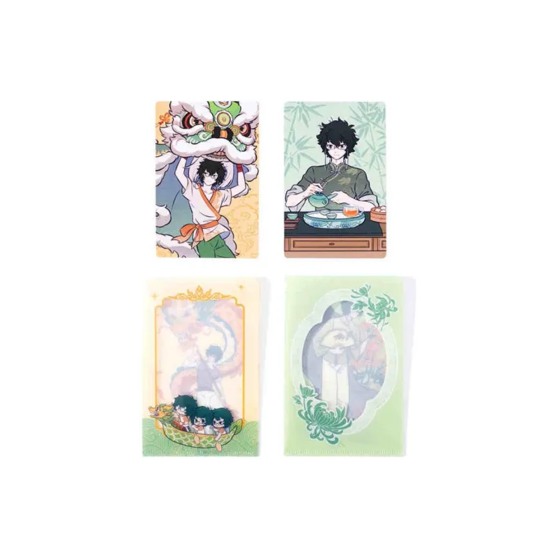 Inhuman White Zet Collection Vol.5 Cantonese Set Acrylic Stands-0