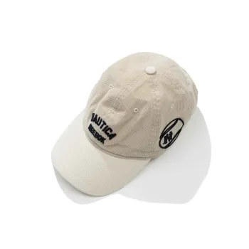 Nautica White Sail Cotton Baseball Caps Unisex