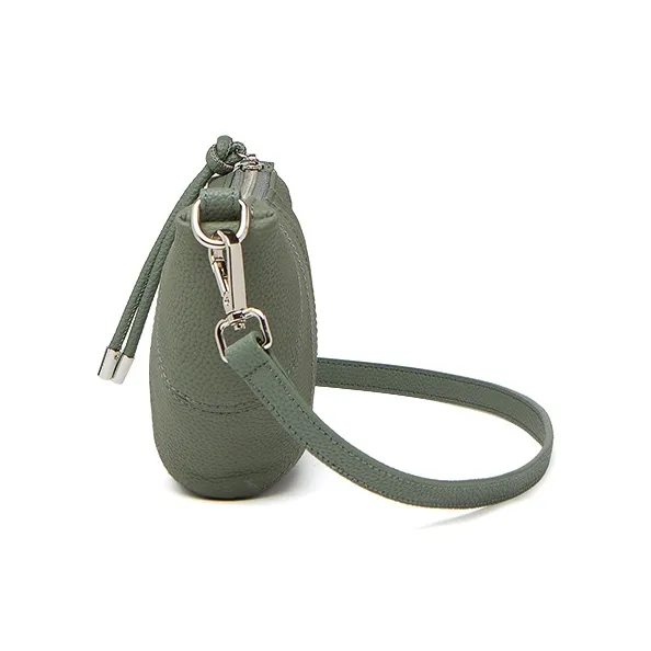 ZOOLER Top Grain Cow Leather Crossbody Bag Regular Women's Elephant Gray/Hepburn Black/Jasper/Milk White-15