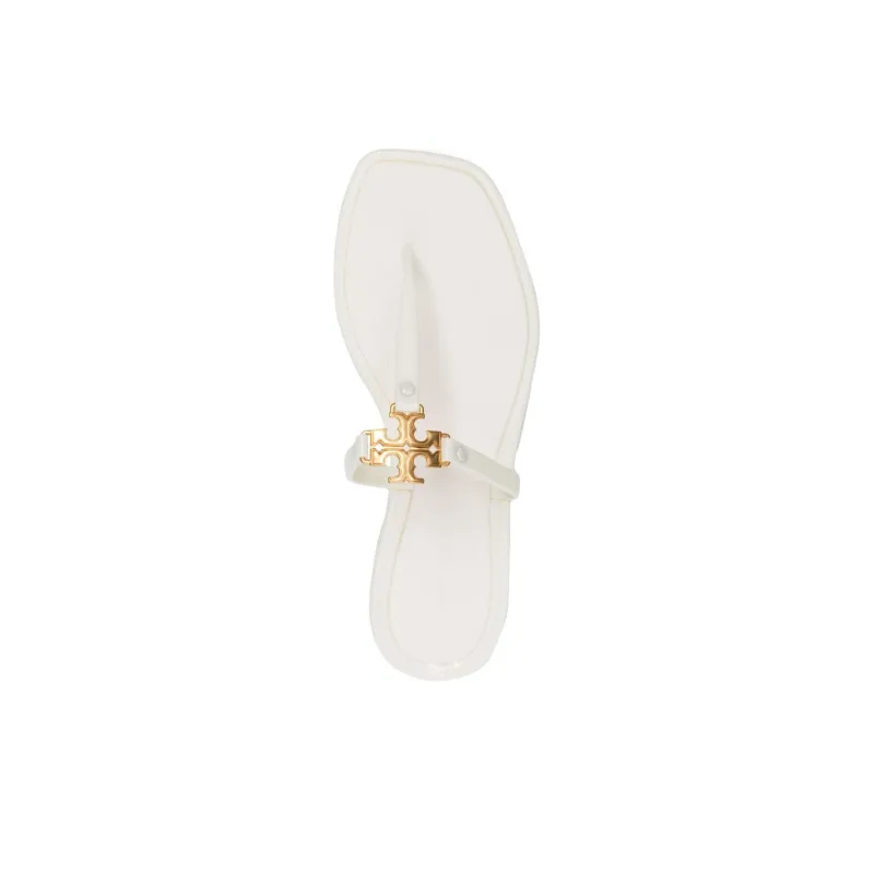 TORY BURCH Roxane Jelly Logo-plaque Slides-4