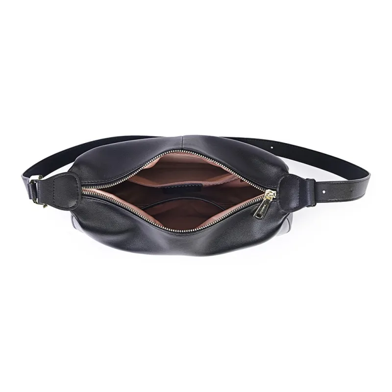 Dubaolu Synthetic Leather Crossbody Bag, Shoulder Bag Women's Caramel Brown/Classic Black/Ecru & Brown/Oat Apricot-13
