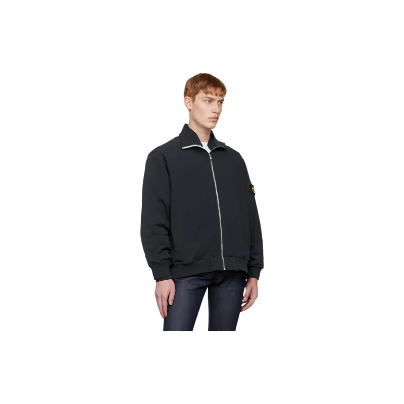 STONE ISLAND Compass Badge High Neck Zipped Sweatshirt-2