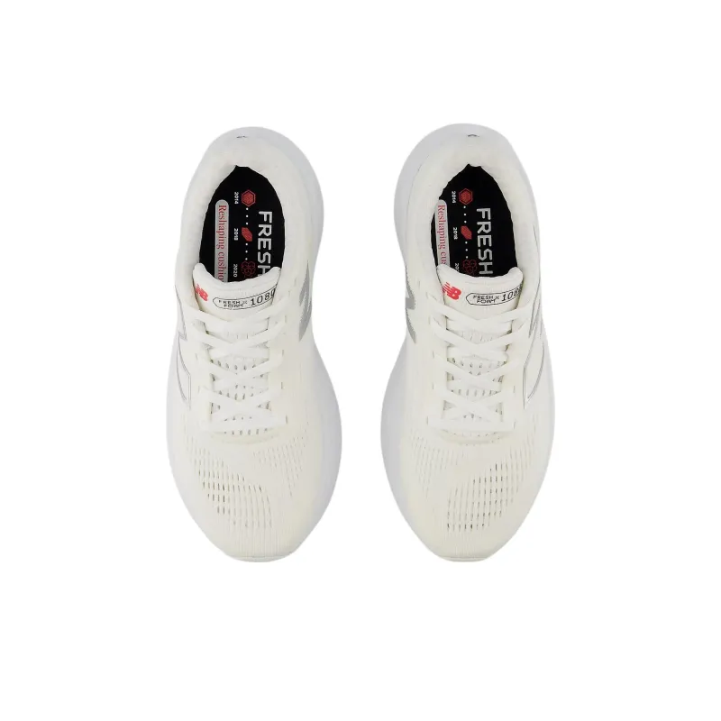 New Balance Slip Resistant Shock Absorbers Low Top Kids' Running Shoes White Gray Teenagers-2