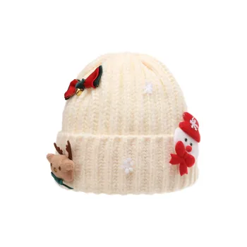 FREE RABBITⅡ Winter Thickened Cute Snowman Head Cover Warm Cold Resistant Cold Cap Unisex