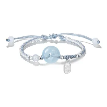 JIACUIYUN Colored Glaze Resin Bracelet Unisex