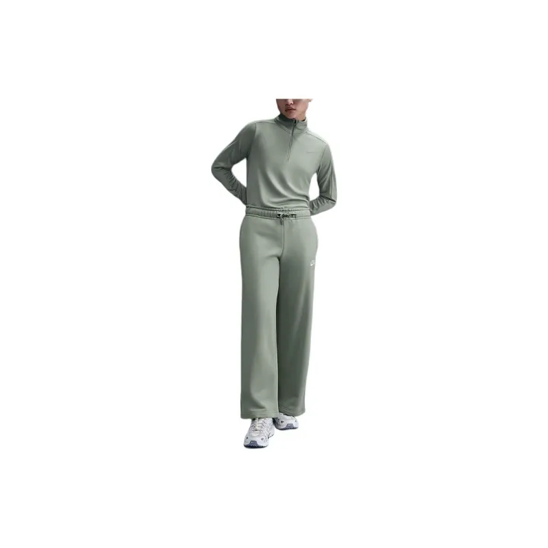 Nike Sportswear Club Fleece Women's Mid Rise Wide Leg Sweatpants-1