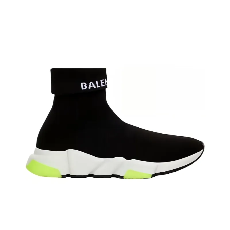 Balenciaga Speed Trainer Black White Volt Women's-1