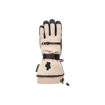 Moncler Nylon Sports Gloves Women's Beige
