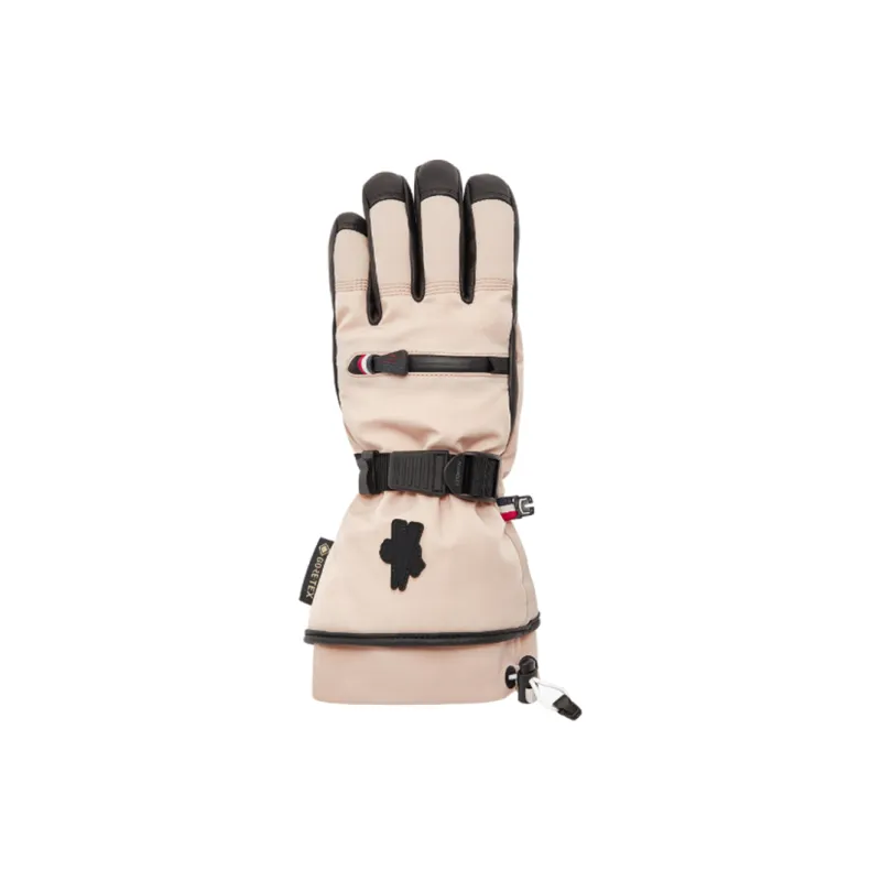 Moncler Nylon Sports Gloves Women's Beige-0