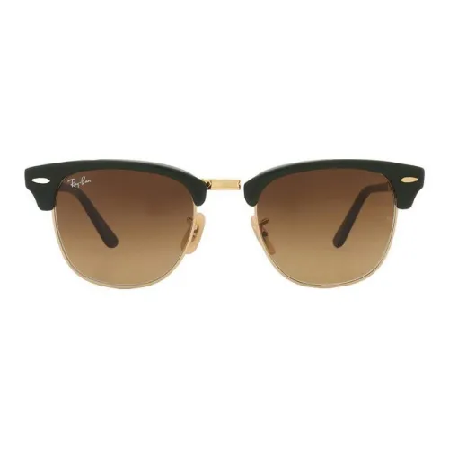 RayBan Plastic Round Sunglasses Mens Brown
