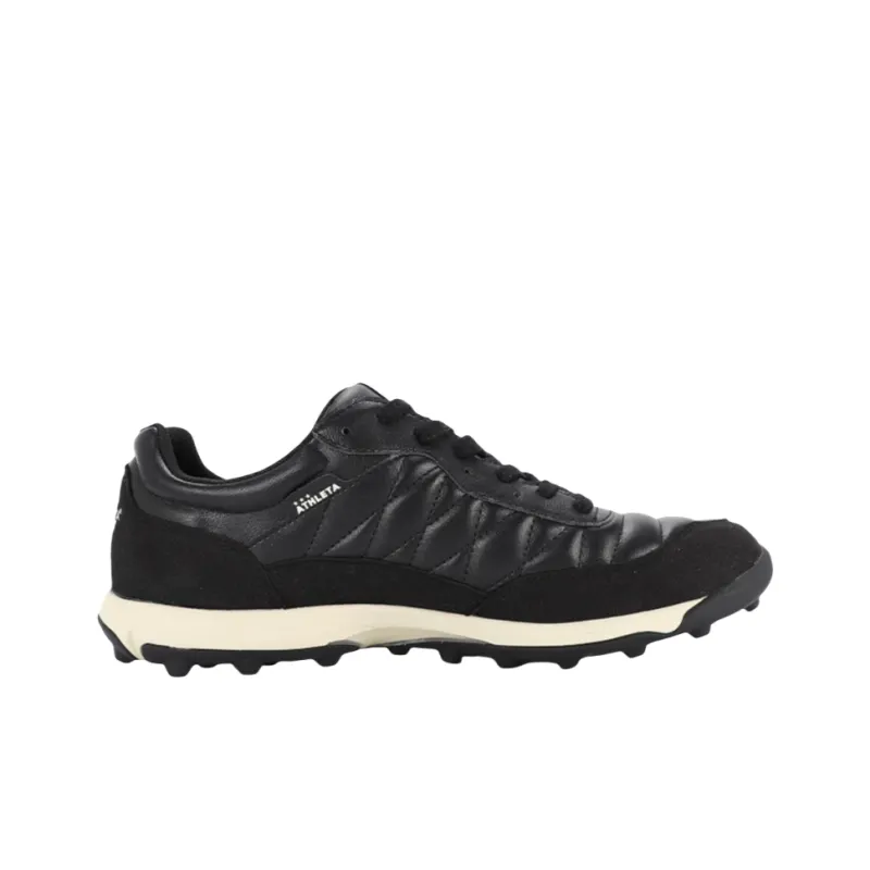 ATHLETA Anti-Slip Wear-Resistant Soccer Shoes Men's Black-1