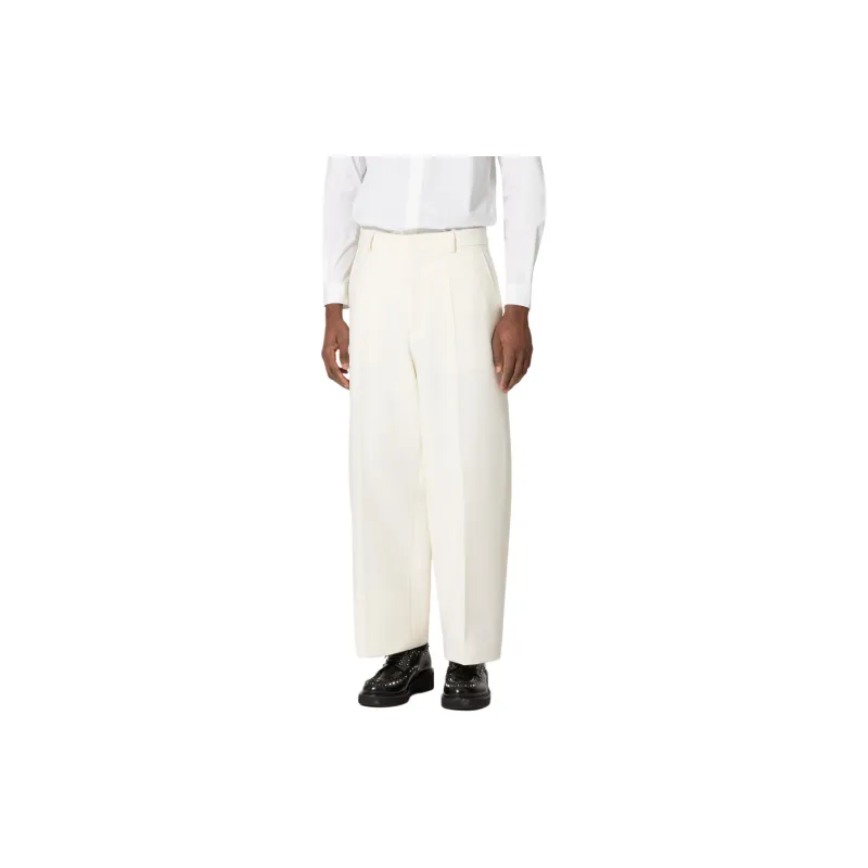 Valentino Pleat Detailed Cropped Pants-2