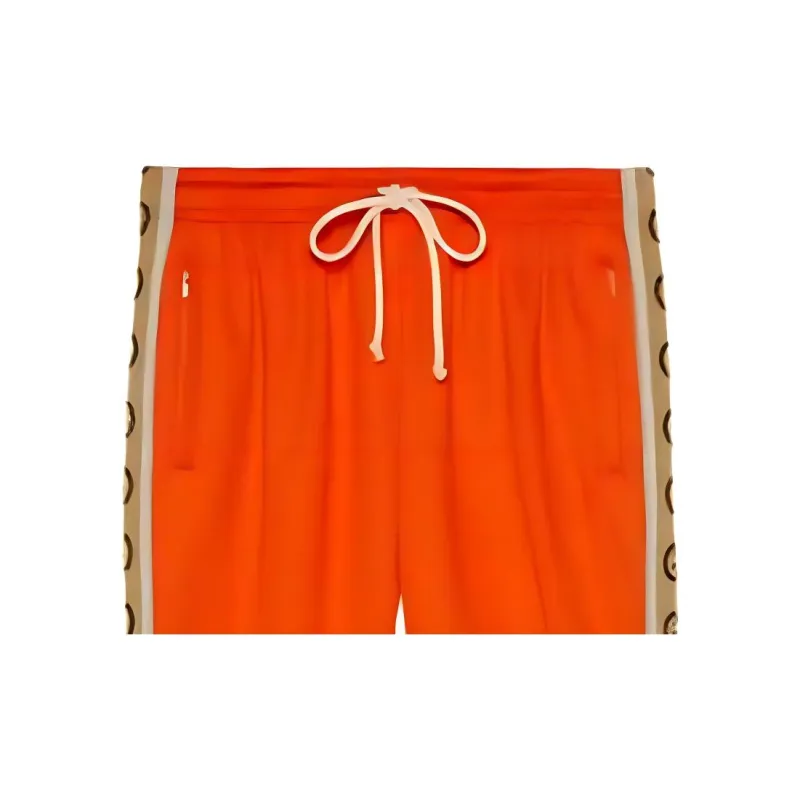 GUCCI Sports Pants Men's Orange-6
