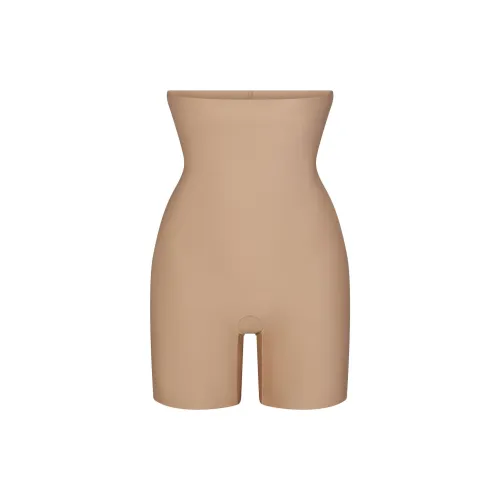 SKIMS FW24 BODY CORE SCULPT HIGH WAISTED SHORT Shapewear Bottom Women's CLAY/Clay