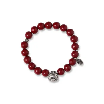 Sima Is Ethereal Reconstructed Cinnabar Bracelets Unisex