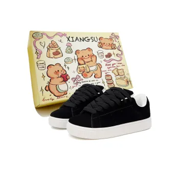 XIANGSU Vintage Fashion Street Low Top Skateboard Shoes Women's