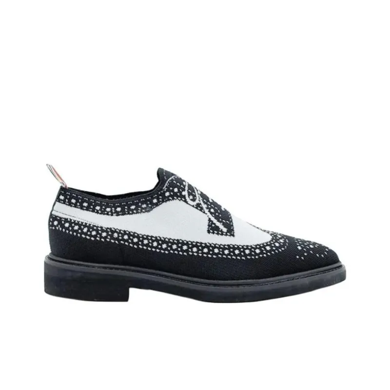 THOM BROWNE Trompe L'Oeil Lace Up Loafers Women's-1