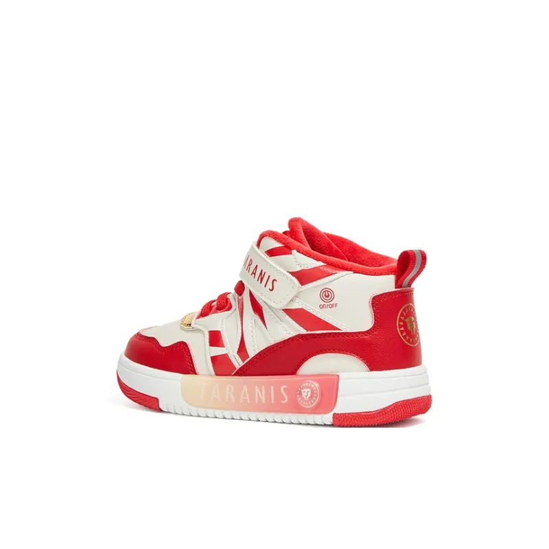 TARANIS Slip Resistant Mid Top Kids' Skateboarding Shoes Children Aged 3 7 Years Old-1