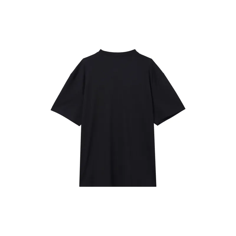 CALVIN KLEIN Rainbow Series T Shirt Men's Space Black-1