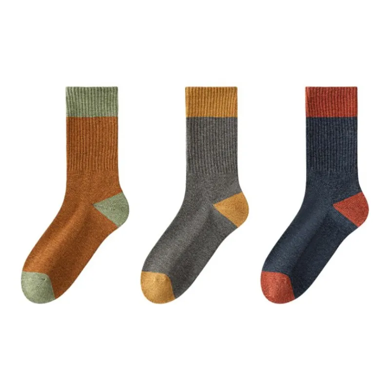 MIIOW Knee High Socks Men's Combo Set-2