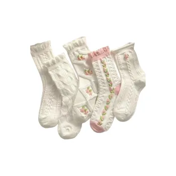Beerus Mid Calf Socks Women's 5 Pack Mixed Color